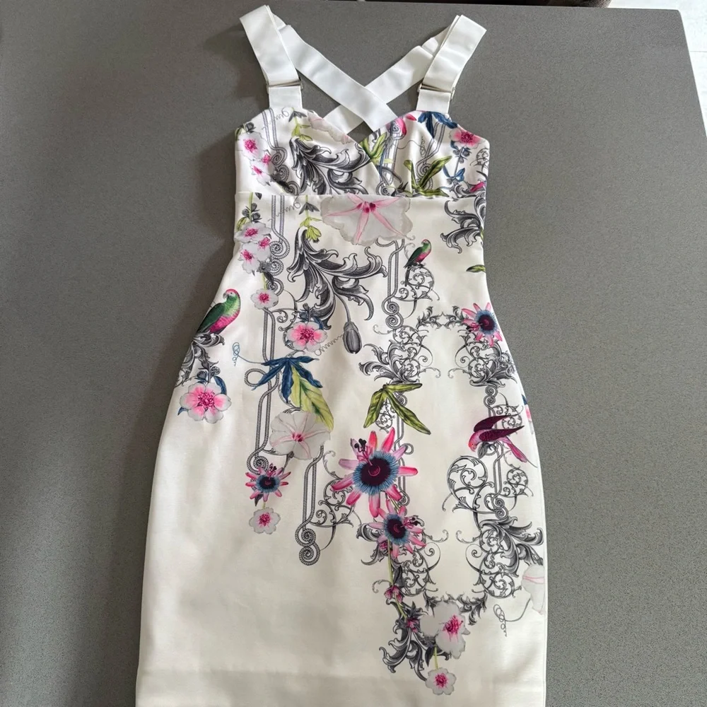 Ted Baker Scarlin Passion Flower Dress - Picture 8 of 16